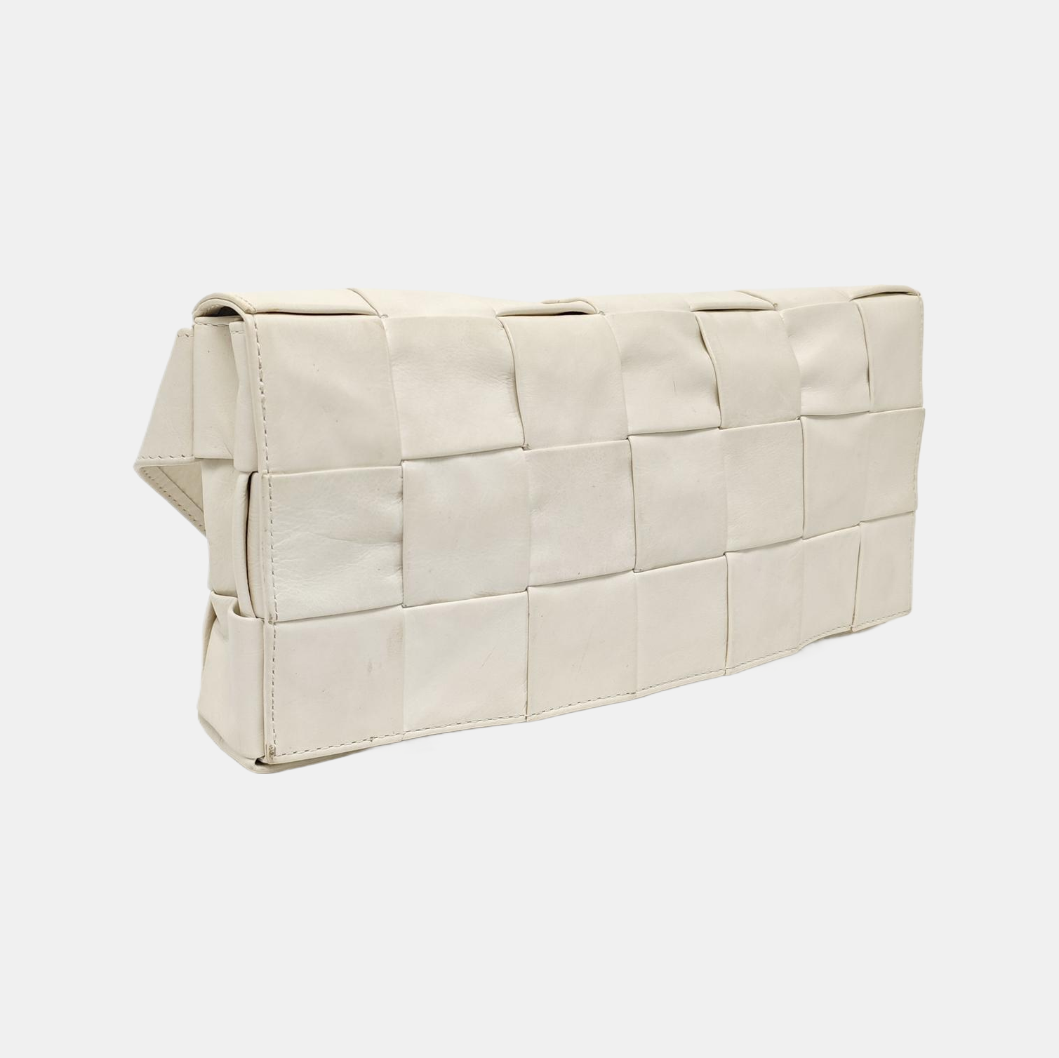 Cassette Medium Calfskin White
