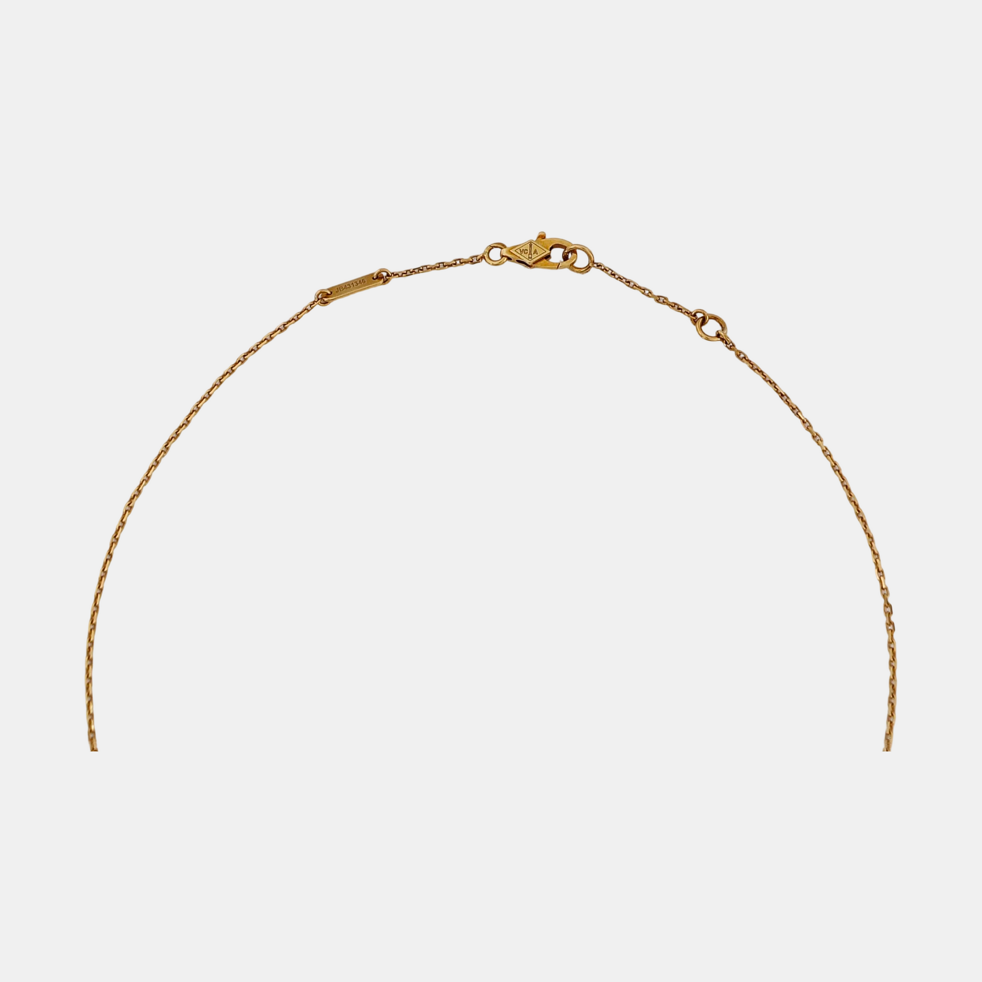 Sweet Alhambra 18k Gold Necklace