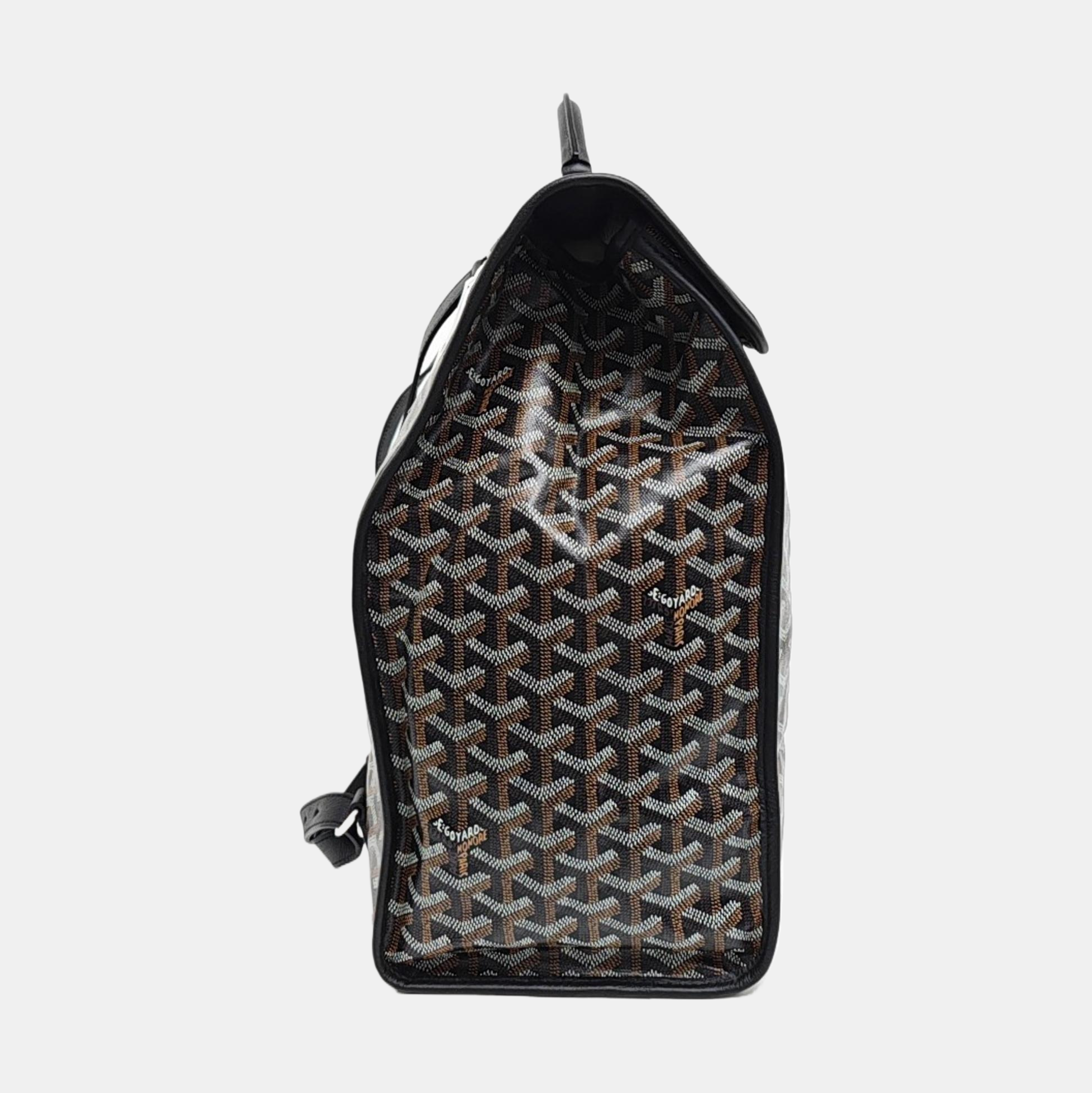 Saint Léger Coated Canvas Black