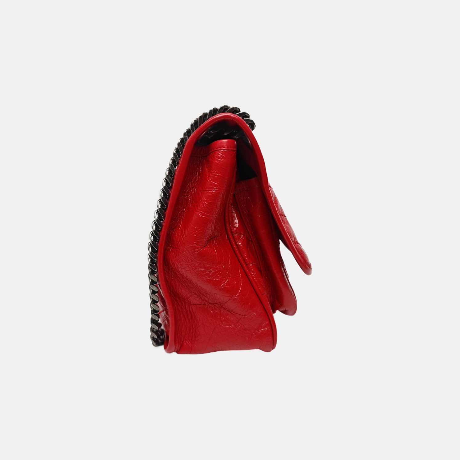 NIKI Medium Quilted Calfskin Red