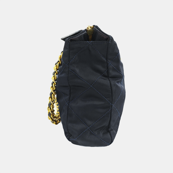 Re-Edition 1995 Chaîne Quilted Nylon Blue