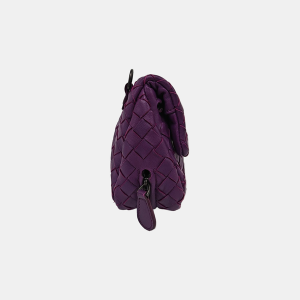 Authenticated pre-owned  Olimpia Lambskin Purple - Shoulder Bag at Looply
