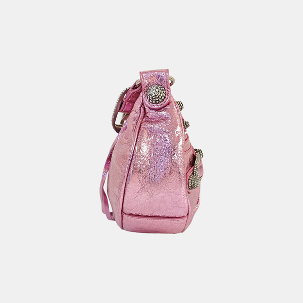 Le Cagole Mini Lambskin Pink