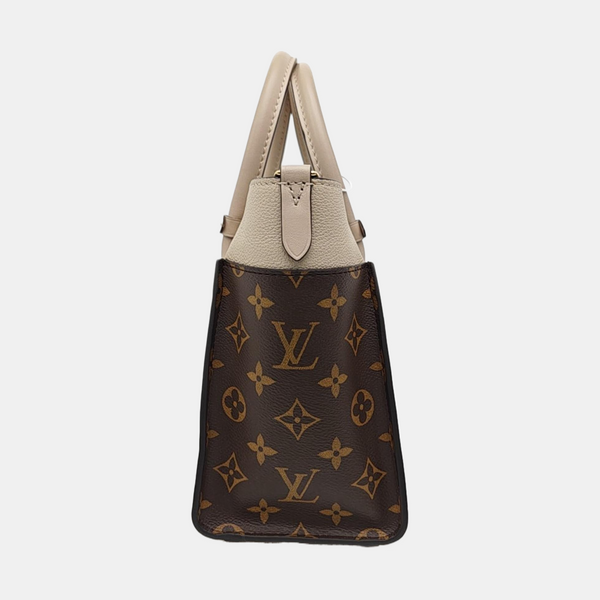 ON MY SIDE PM Monogram Coated Canvas Beige