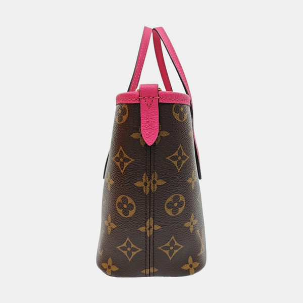 NEVERFULL INSIDE OUT BB Monogram Calfskin Red
