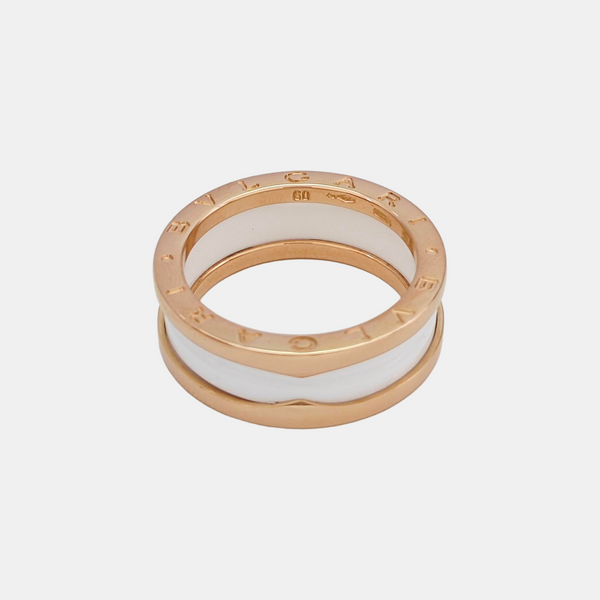 B.ZERO1 18k Rose Gold Ring EU 60