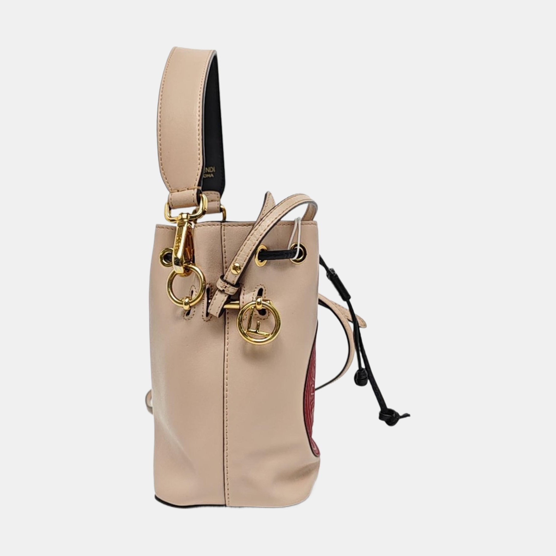 Authenticated pre-owned  Mon Tresor Mini Calfskin Pink - Bucket Bag at Looply