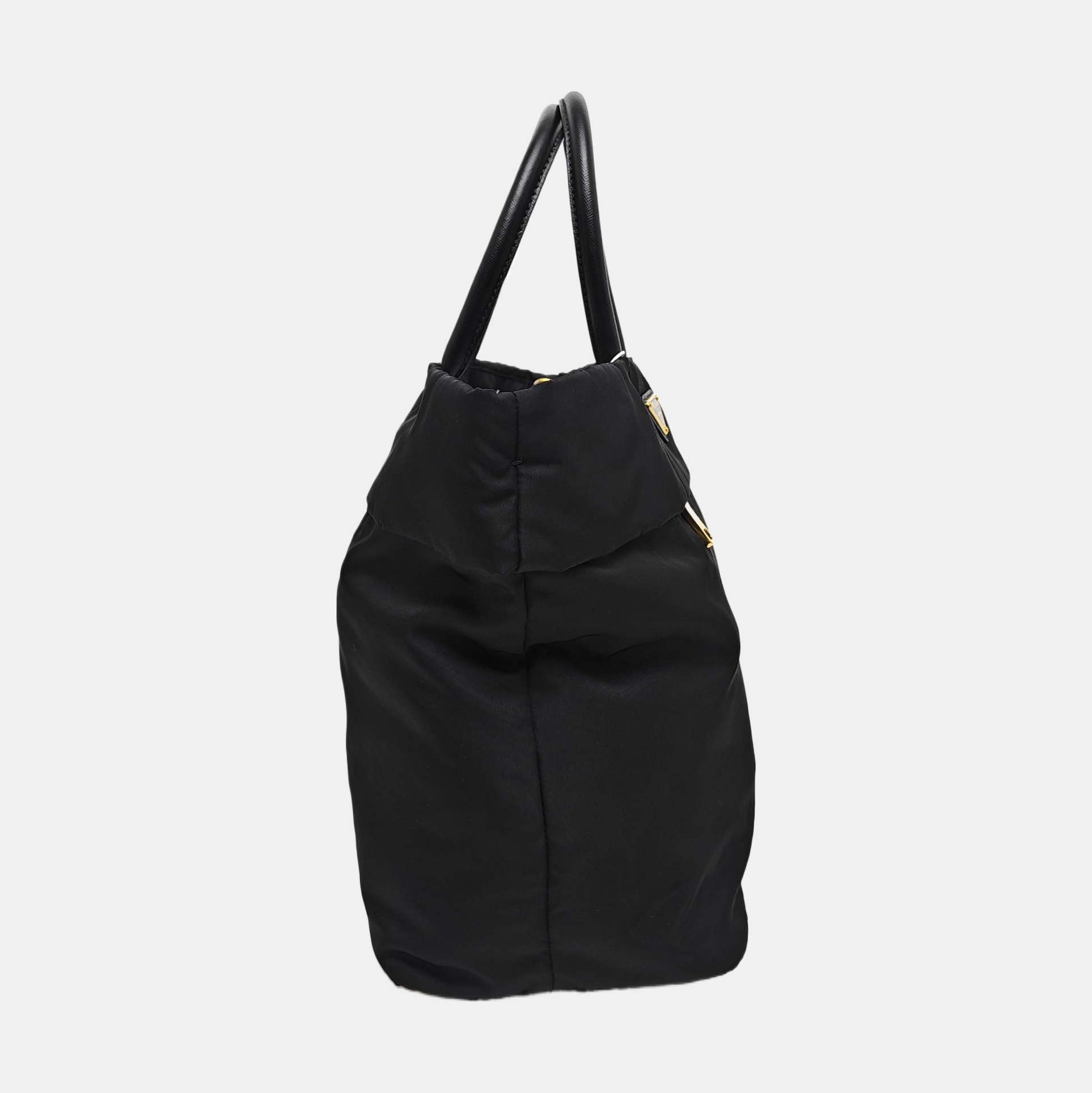 Nylon Shoulder Bag Black