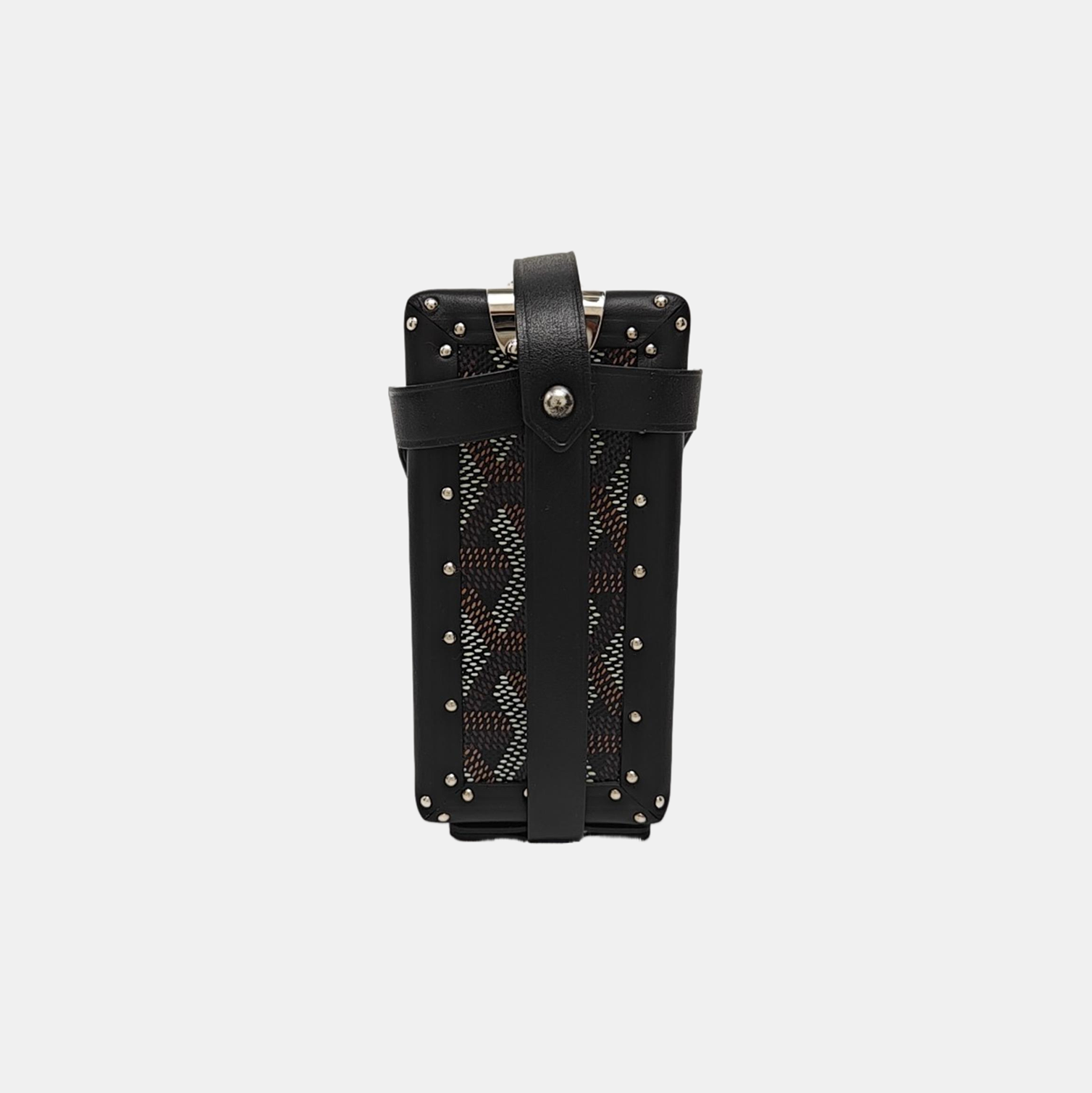 Minaudière Coated Canvas Black