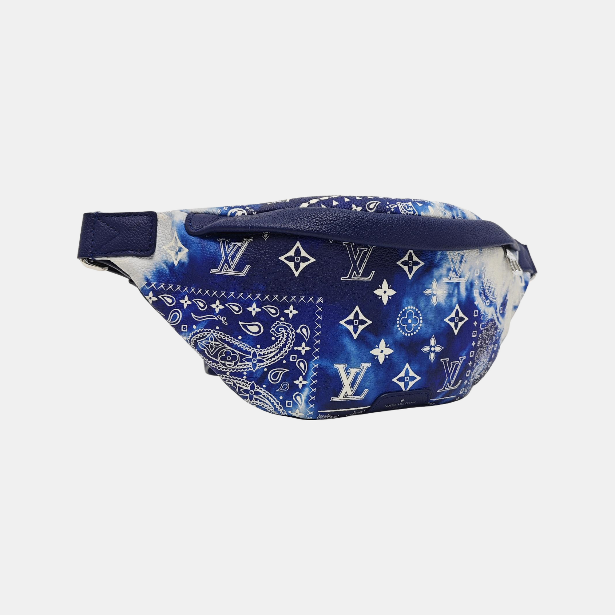 DISCOVERY PM Monogram Calfskin Blue