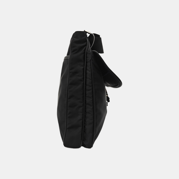 Nylon Shoulder Bag Black