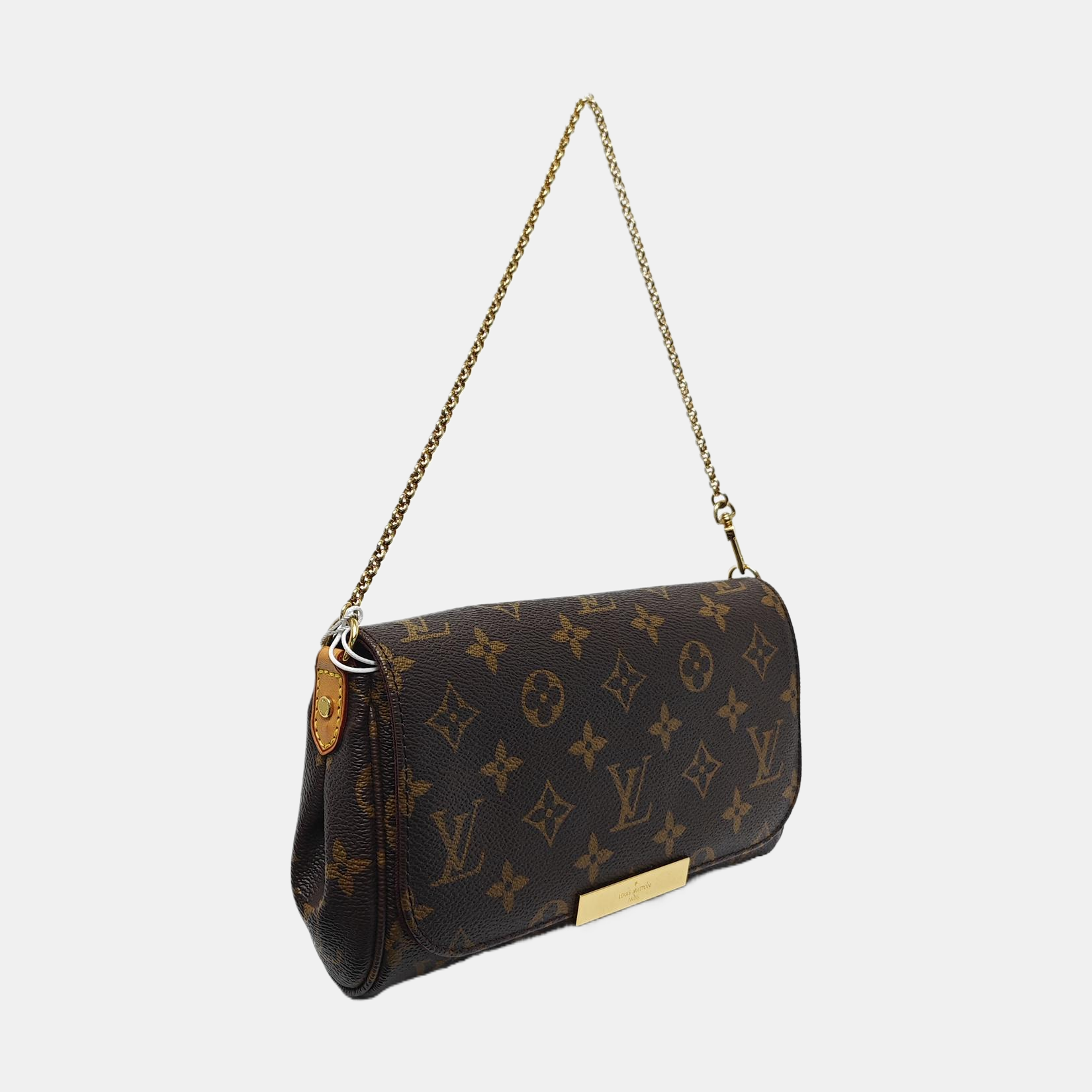 FAVORITE PM Monogram Coated Canvas Brown
