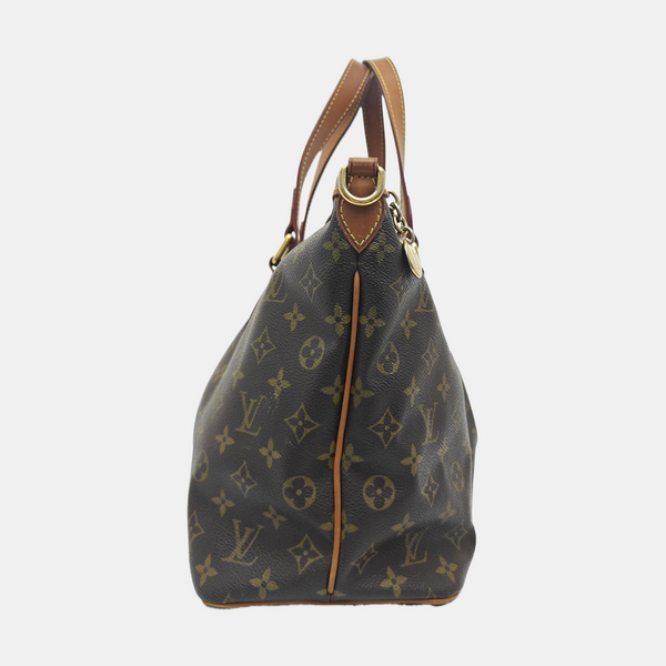 PALERMO PM Monogram Coated Canvas Brown