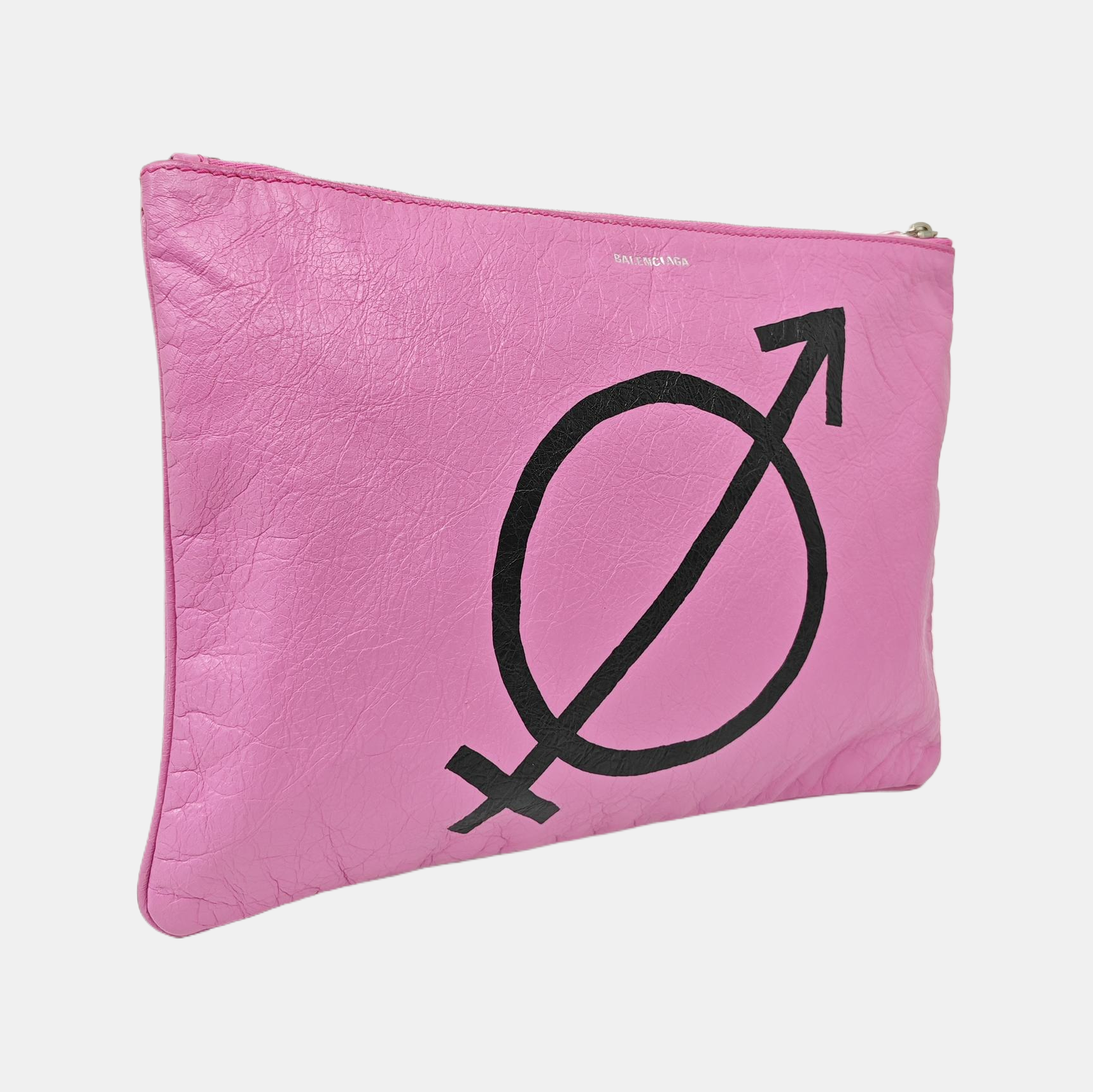 Calfskin Clutch Pink