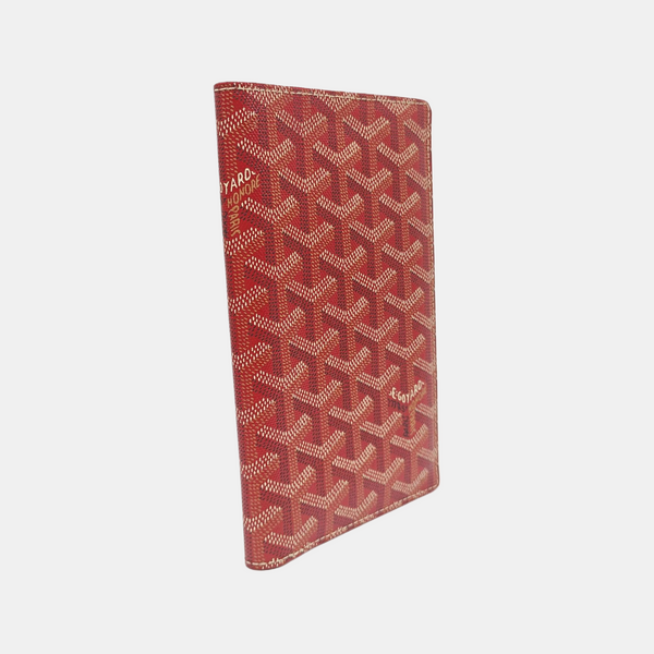 Saint-Marc Coated Canvas Red Wallet