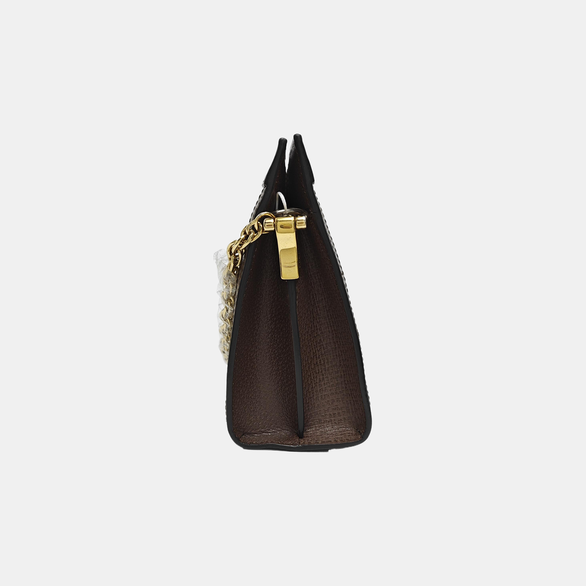 Authenticated pre-owned  Ophidia Medium Monogram Coated Canvas Beige - Shoulder Bag at Looply
