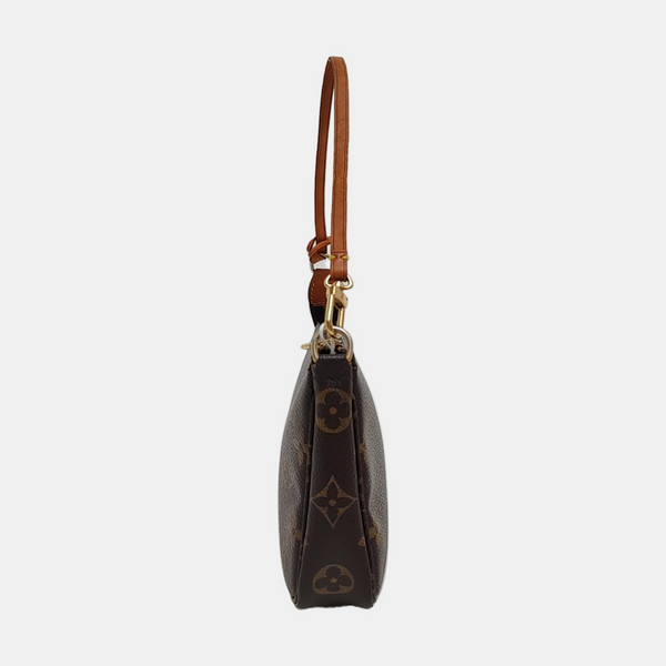ACCESSOIRES Monogram Coated Canvas Brown