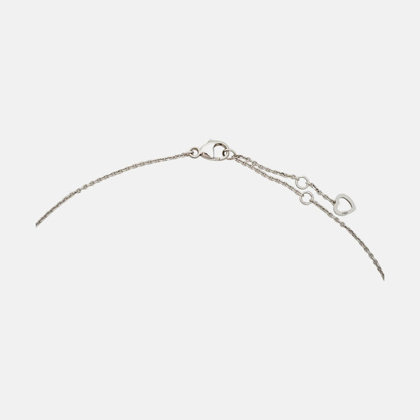 18k White Gold Silver Necklace