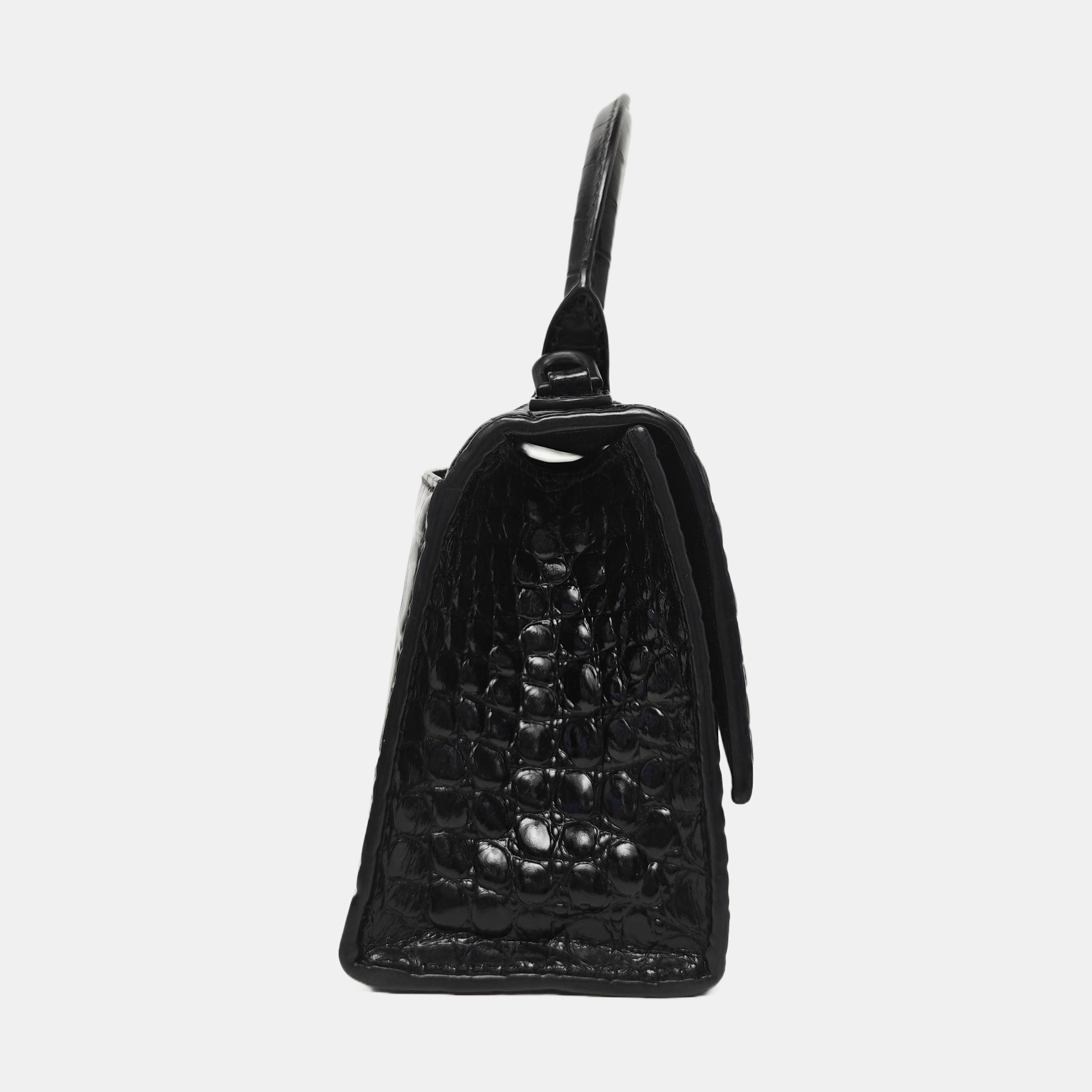 Hourglass XS Calfskin Black