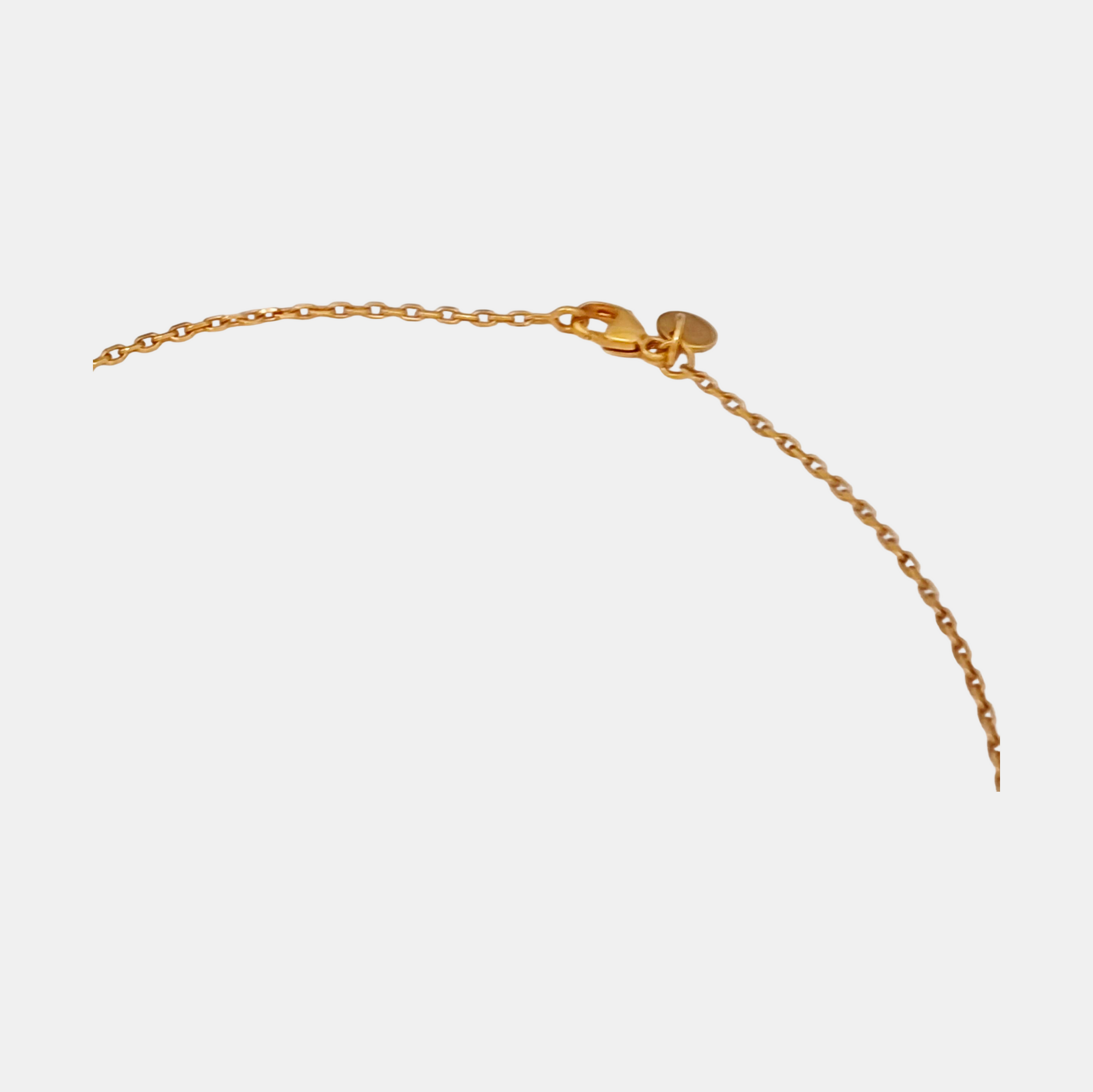 As De Coeur Metal Rose Gold Necklace