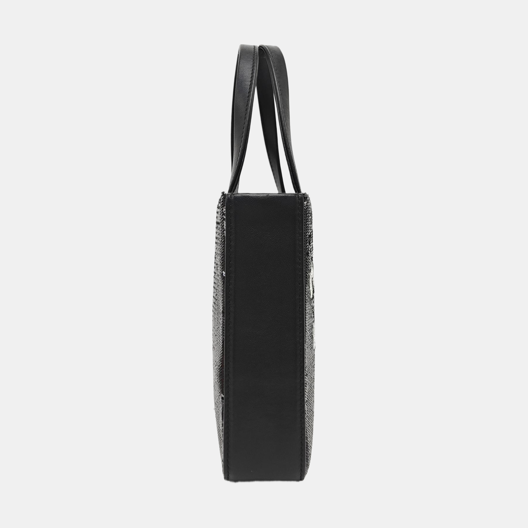 Sequins Tote Bag Black