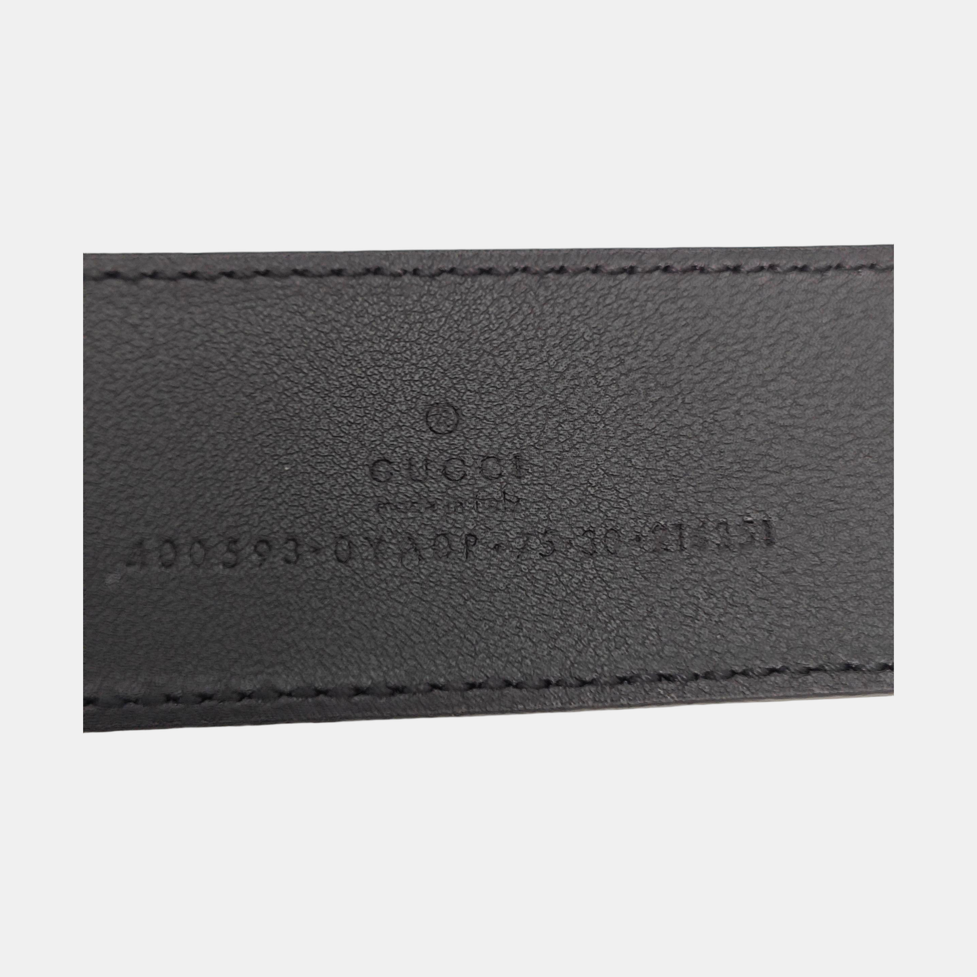 Leather Belt Black
