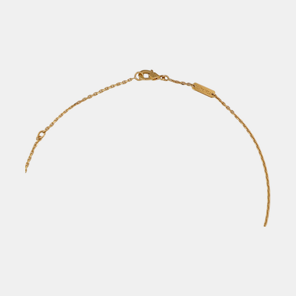 Vintage Alhambra 18k Gold Necklace