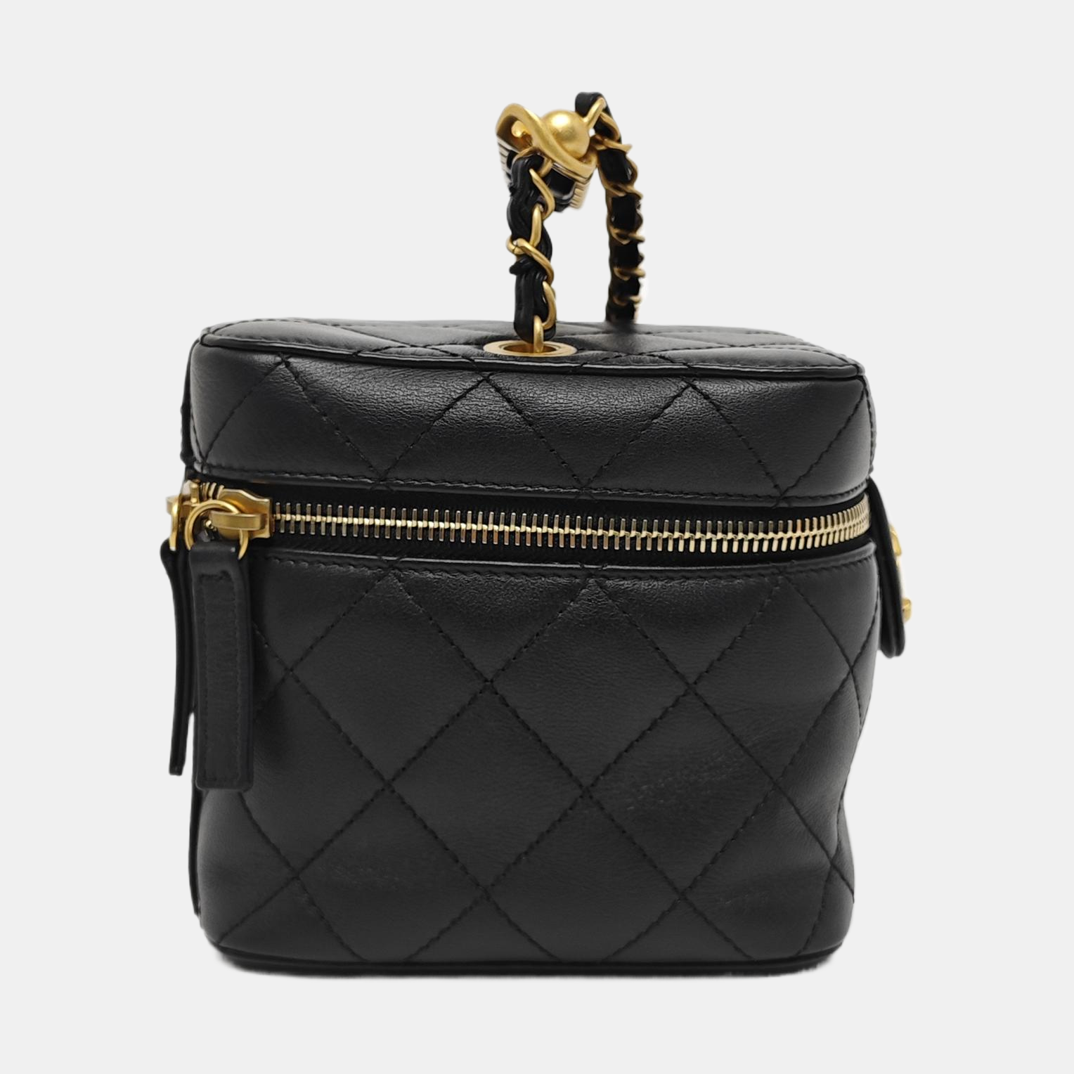 Quilted Calfskin Black