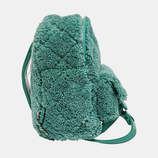 CC POCKET Quilted Fabric Green