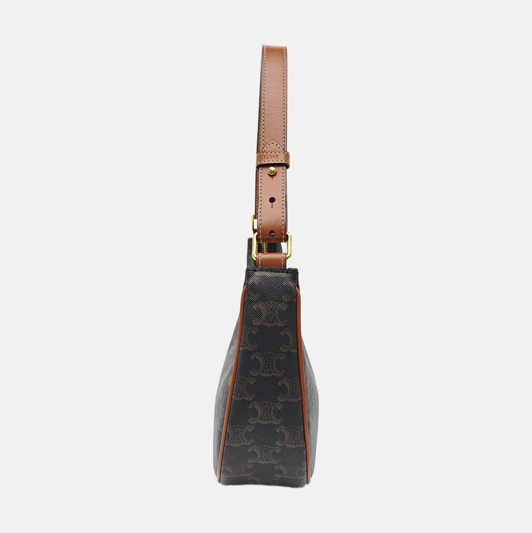 AVA Small Coated Canvas Brown