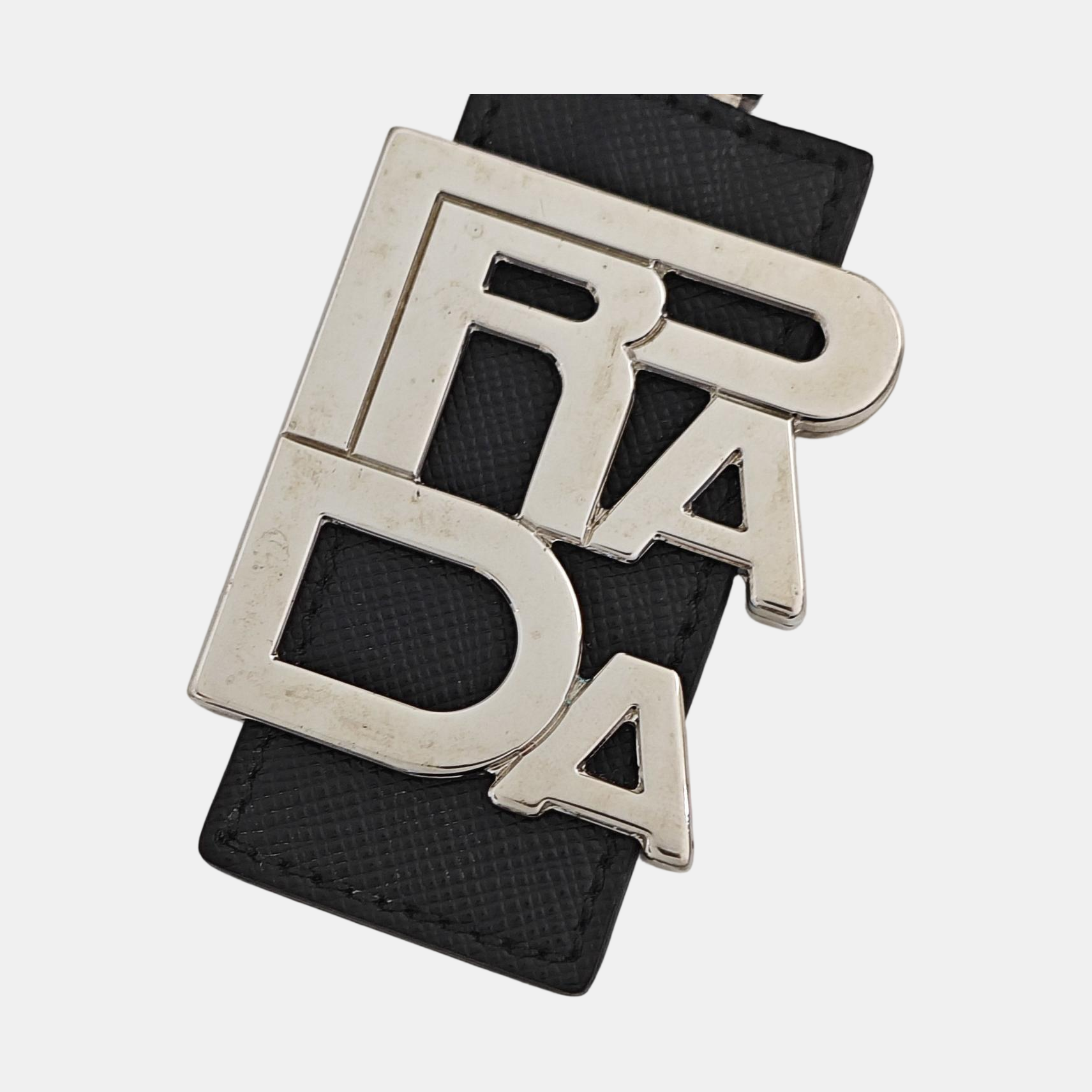 Metal Bag Charm Silver