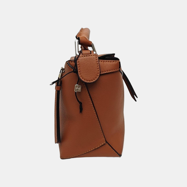 Puzzle Small Calfskin Orange