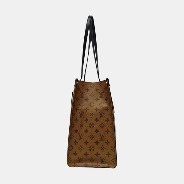 ONTHEGO GM Monogram Coated Canvas Brown