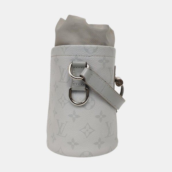 CHALK Monogram Coated Canvas Gray