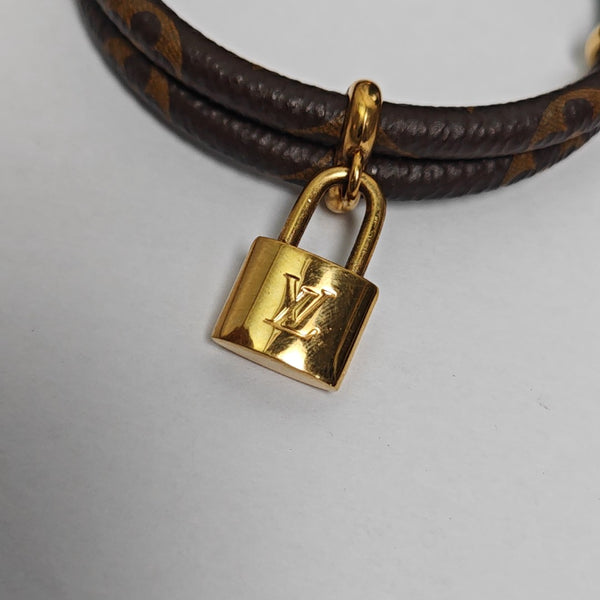 KEEP IT Coated Canvas Brown Bangle