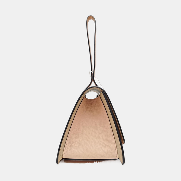 Calfskin Top Handle Bag Pink