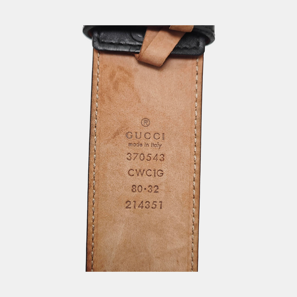 Leather Belt Black