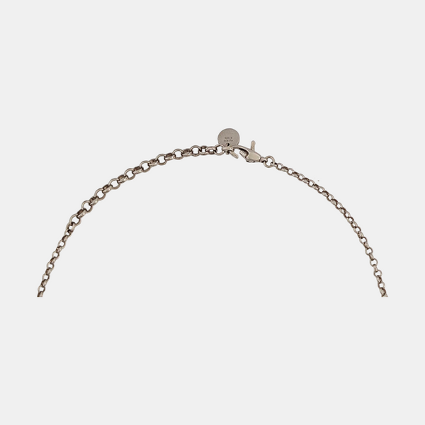 Interlocking G 925 Sterling Silver Necklace