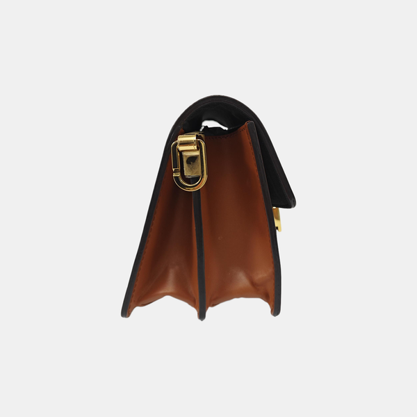 DAUPHINE Mini Coated Canvas Brown