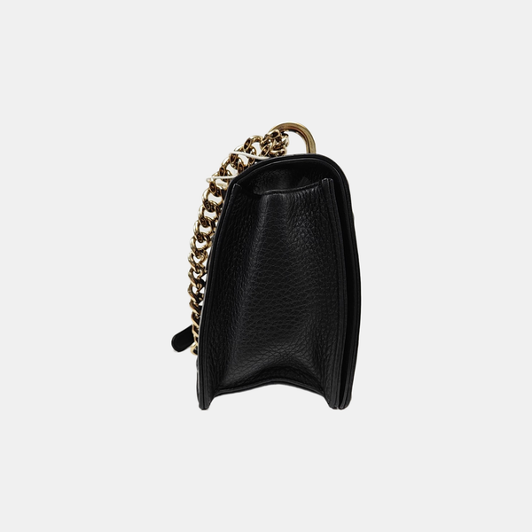 Authenticated pre-owned  Diorama Medium Calfskin Black - Shoulder Bag at Looply