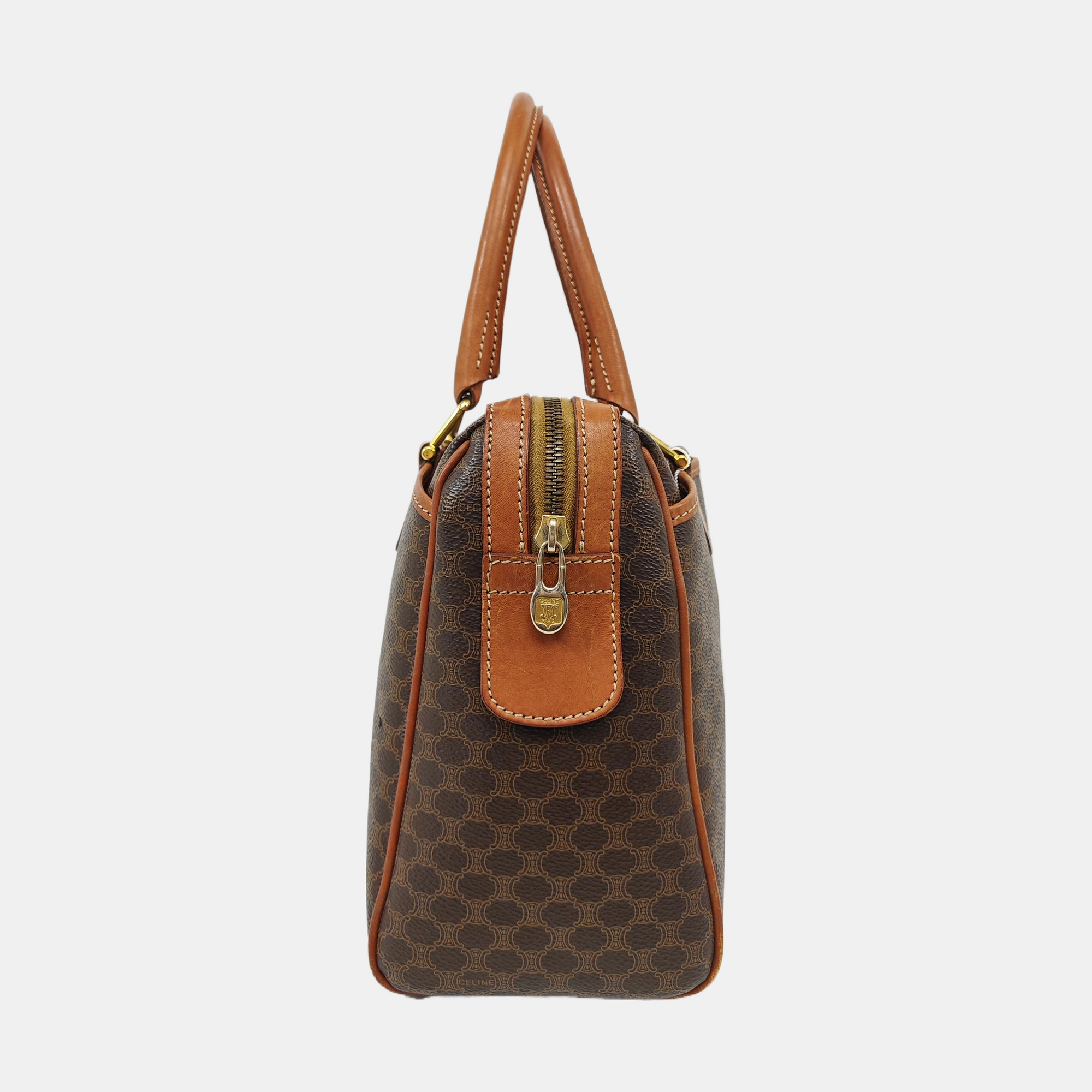 MACADAM Coated Canvas Brown