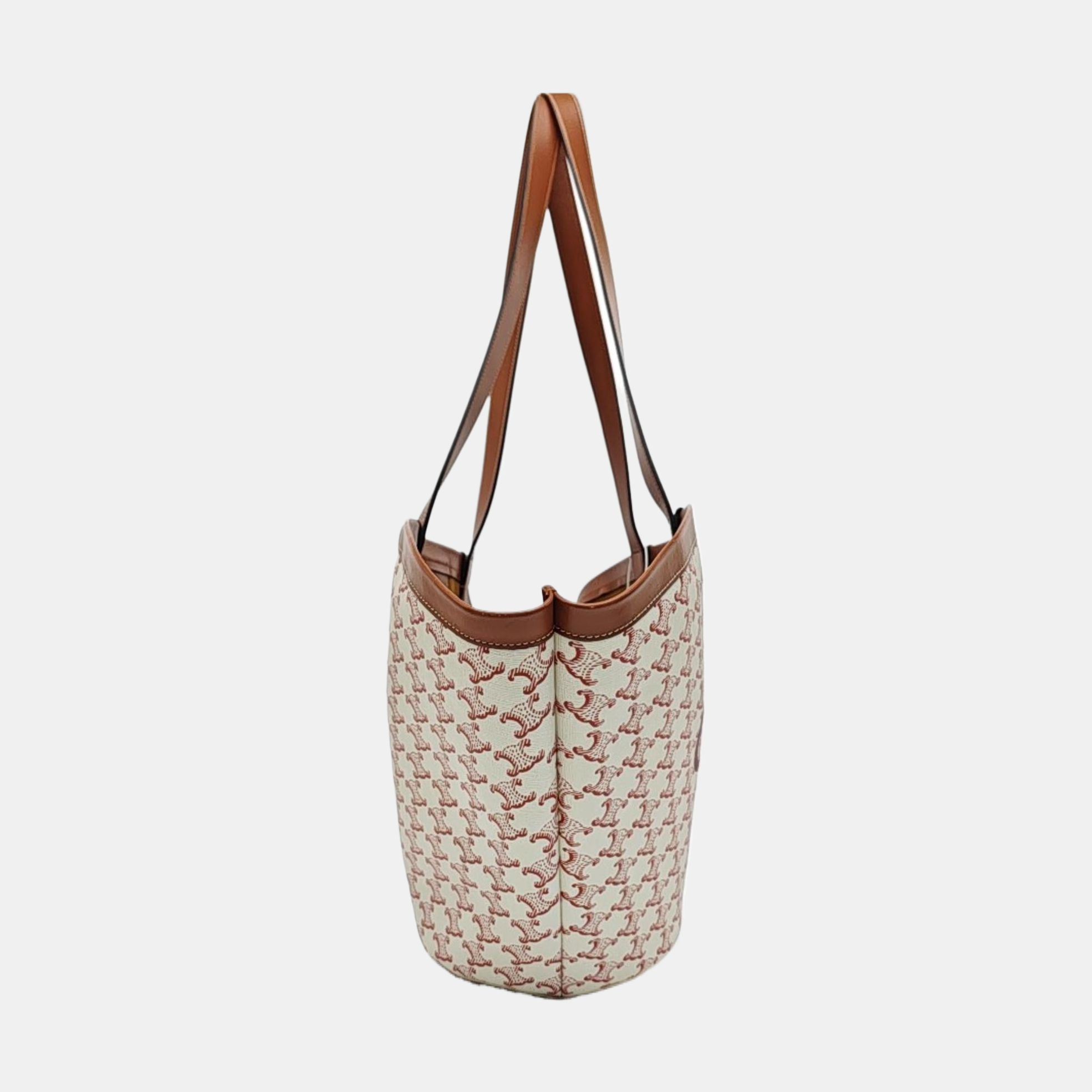 COUFFIN Medium Coated Canvas White