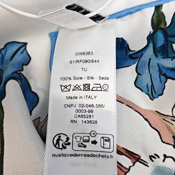 Mulberry Silk Silk Scarf White