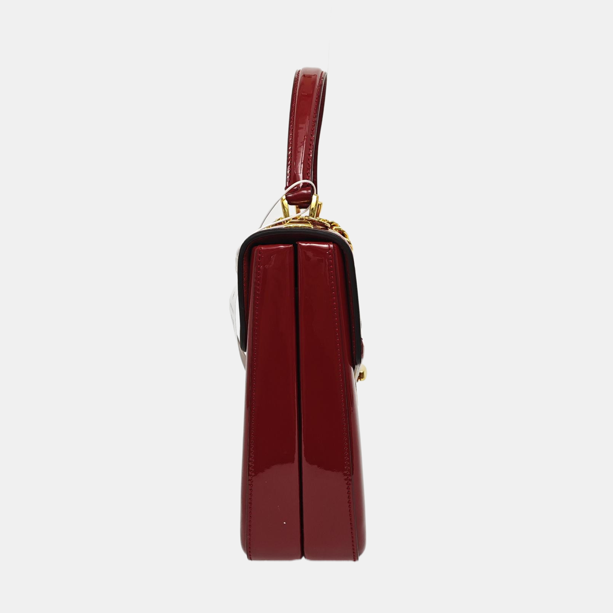 Authenticated pre-owned  Sylvie 1969 Patent Leather Red - Shoulder Bag at Looply