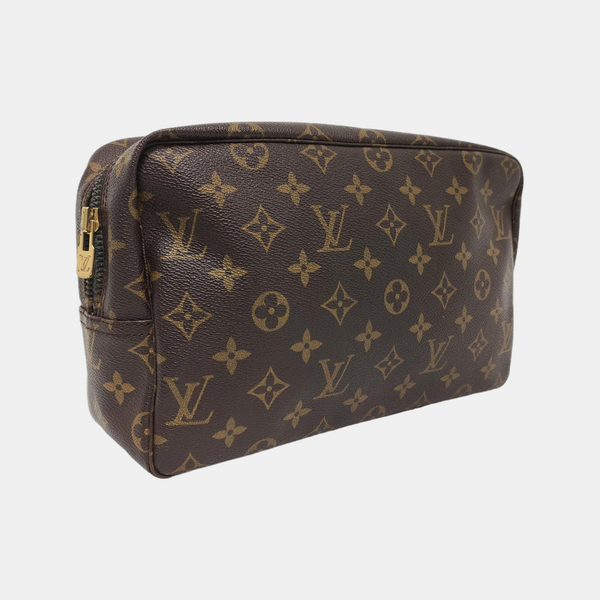 TROUSSE TOILETTE GM Monogram Coated Canvas Brown