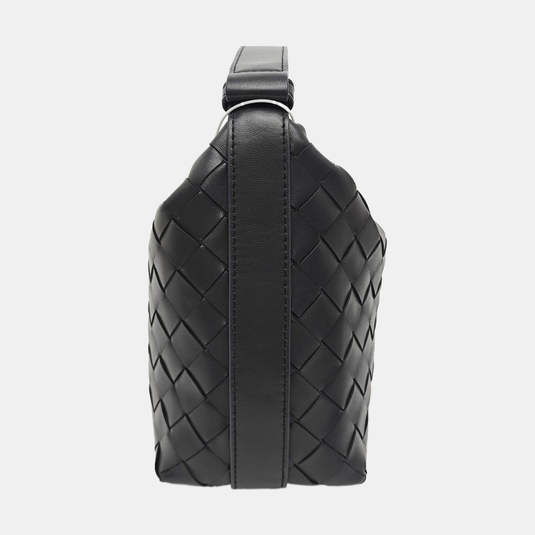 Calfskin Top Handle Bag Black