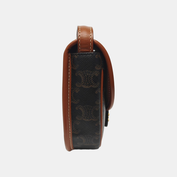 BESACE Coated Canvas Brown