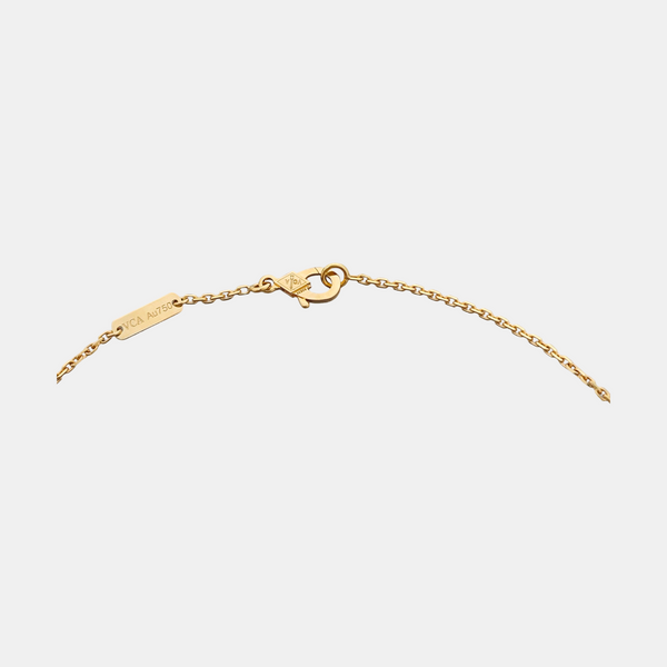 Vintage Alhambra 18k Gold Necklace