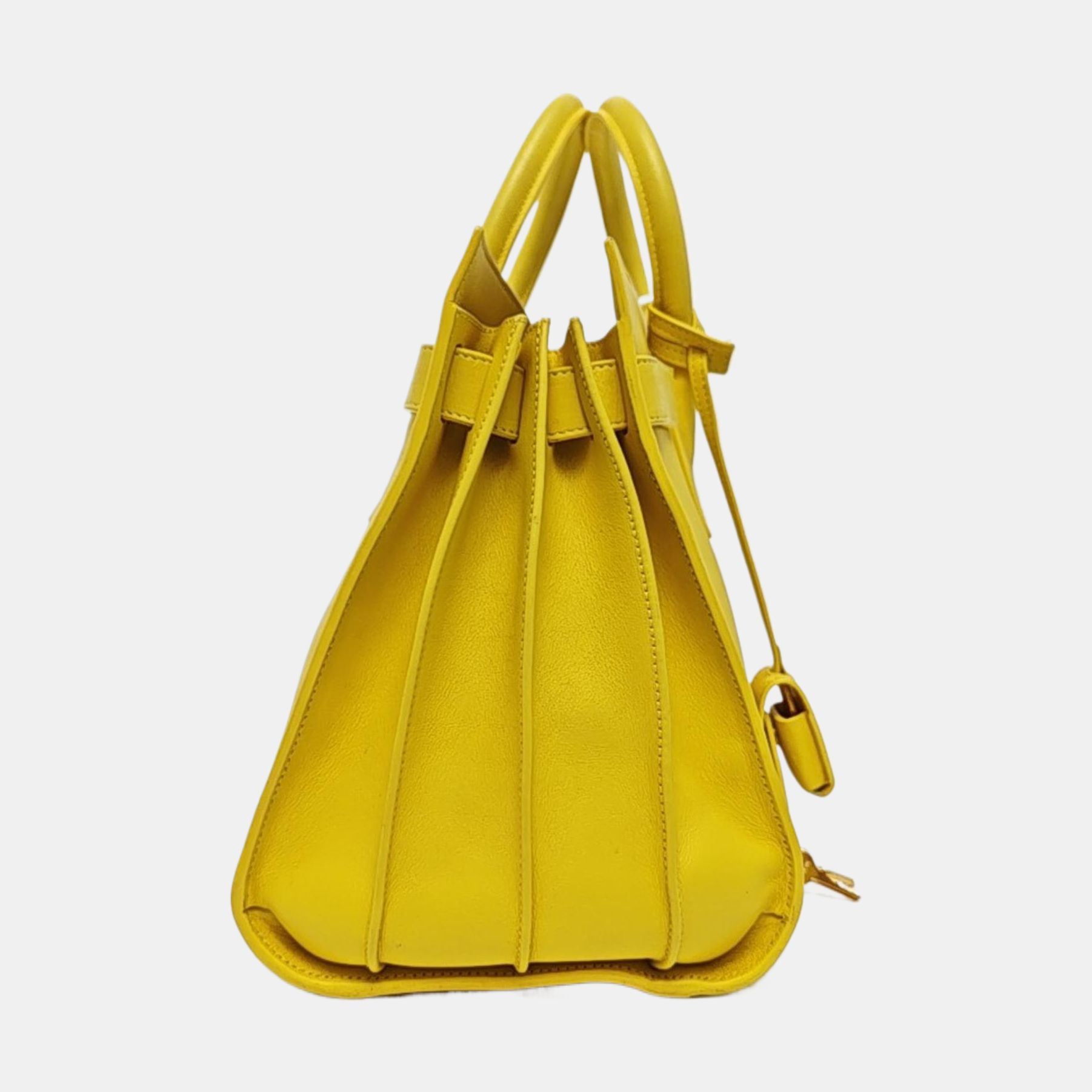 SAC DE JOUR Small Calfskin Yellow