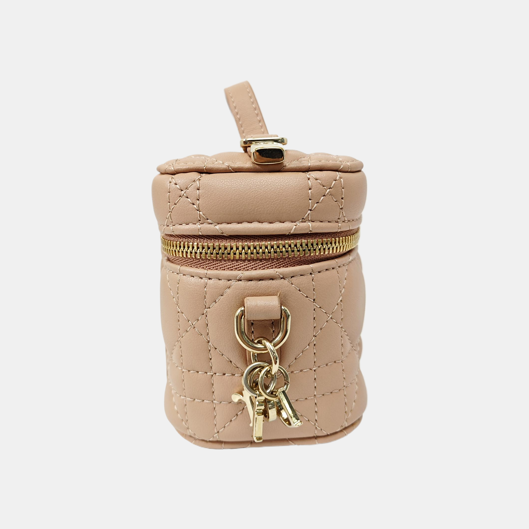 Lady Dior Super Mini Cannage Lambskin Pink